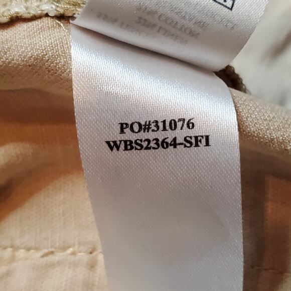 Faherty Women's Size XS Arlie Pull-On Linen Blend Pant Beige WBS2364 - Picture 9 of 9